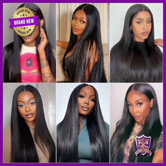 Brazilian Virgin Hair Extensions 4 Bundles Straight Human Hair Weave main image 4